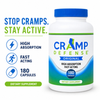 Cramp Defense Leg Cramps Pills, Relief for All Muscle Cramps, Day and Night Magnesium Supplement Capsules