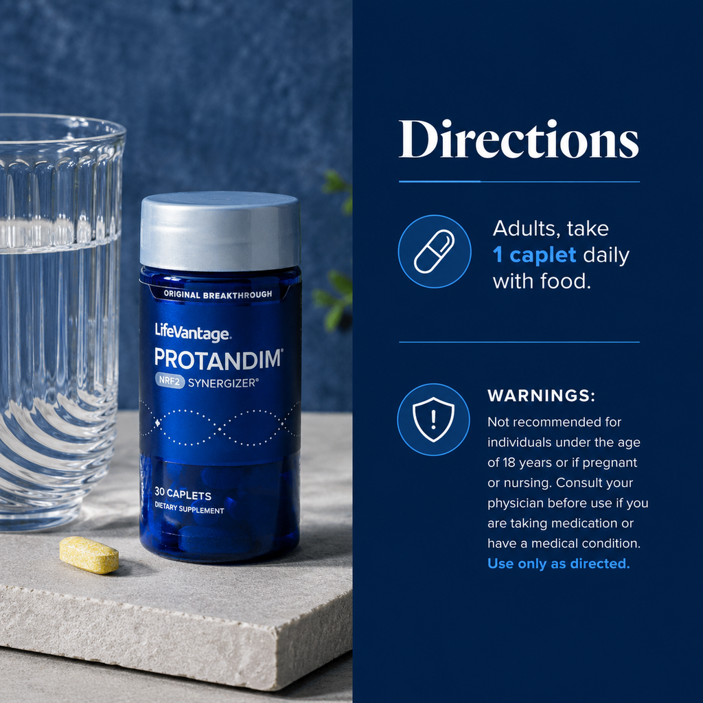 Protandim NRF2 Synergizer by LifeVantage – 30 Caplets