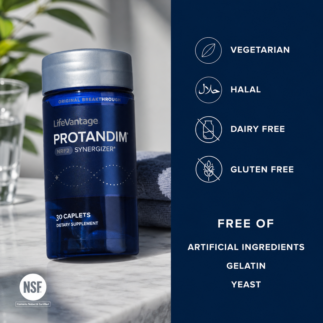 Protandim NRF2 Synergizer by LifeVantage – 30 Caplets