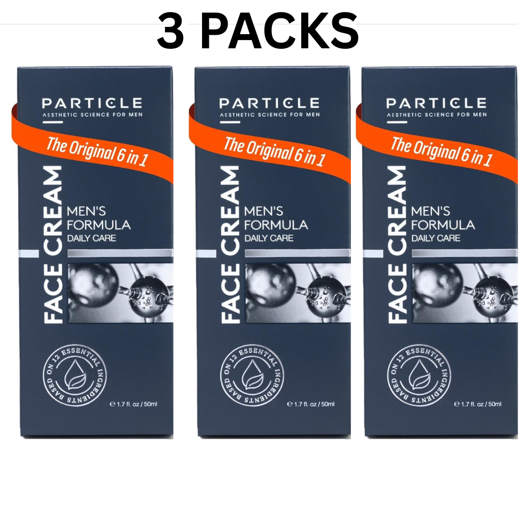 Particle Face Cream For Men - Particle For Men 3 Packs