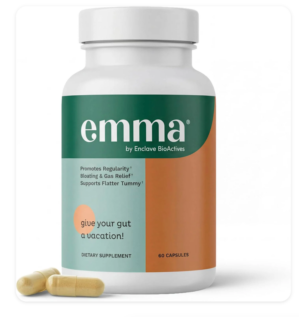 Emma Gut Health Relief Pills – Digestive Support | 60 Capsules